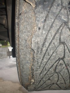 accident tyre examination